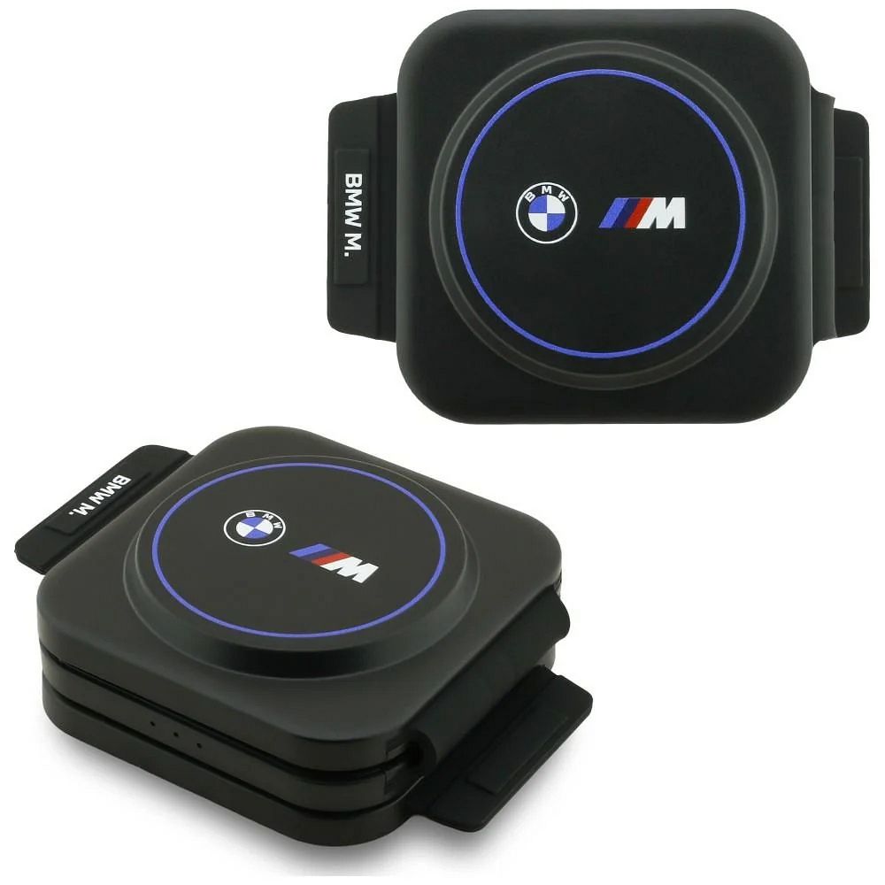 Wireless charger 3in1 BMW M Qi2 15W Print Logo blue