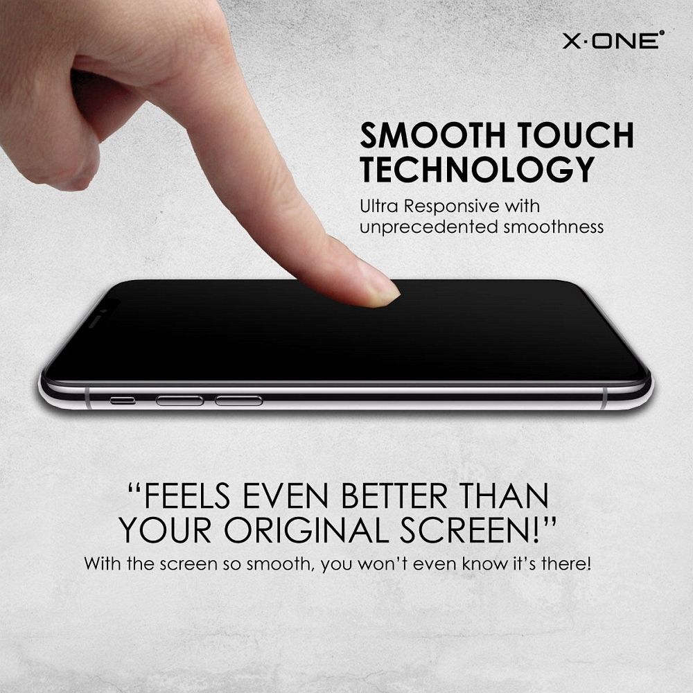 X-ONE Full Cover Extra Strong Matte - for iPhone 17 Air tempered glass 9H