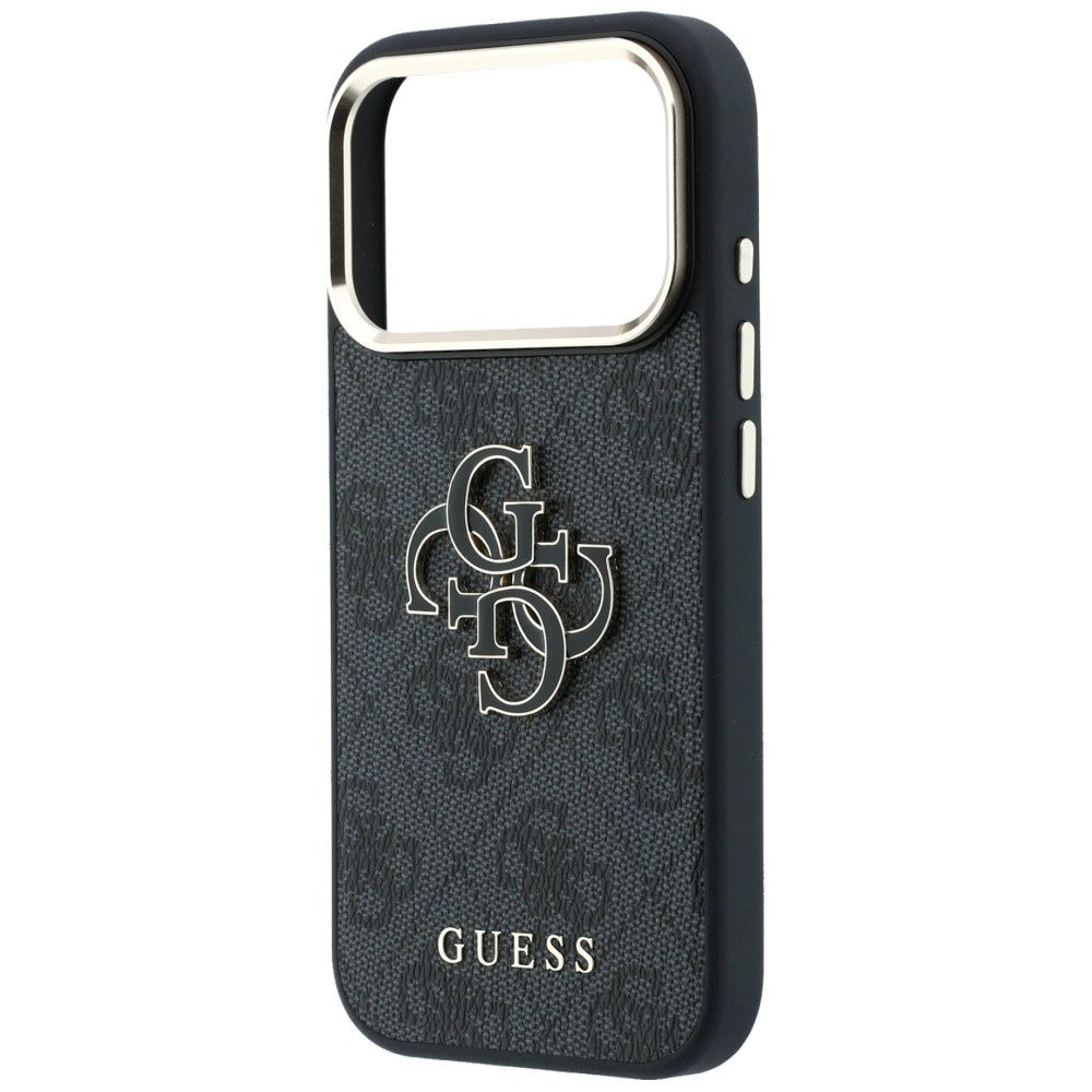 GUESS case for IPHONE 18 Pro Max / 17 Pro Max GUE005482 (PU FW Resin Logo) black