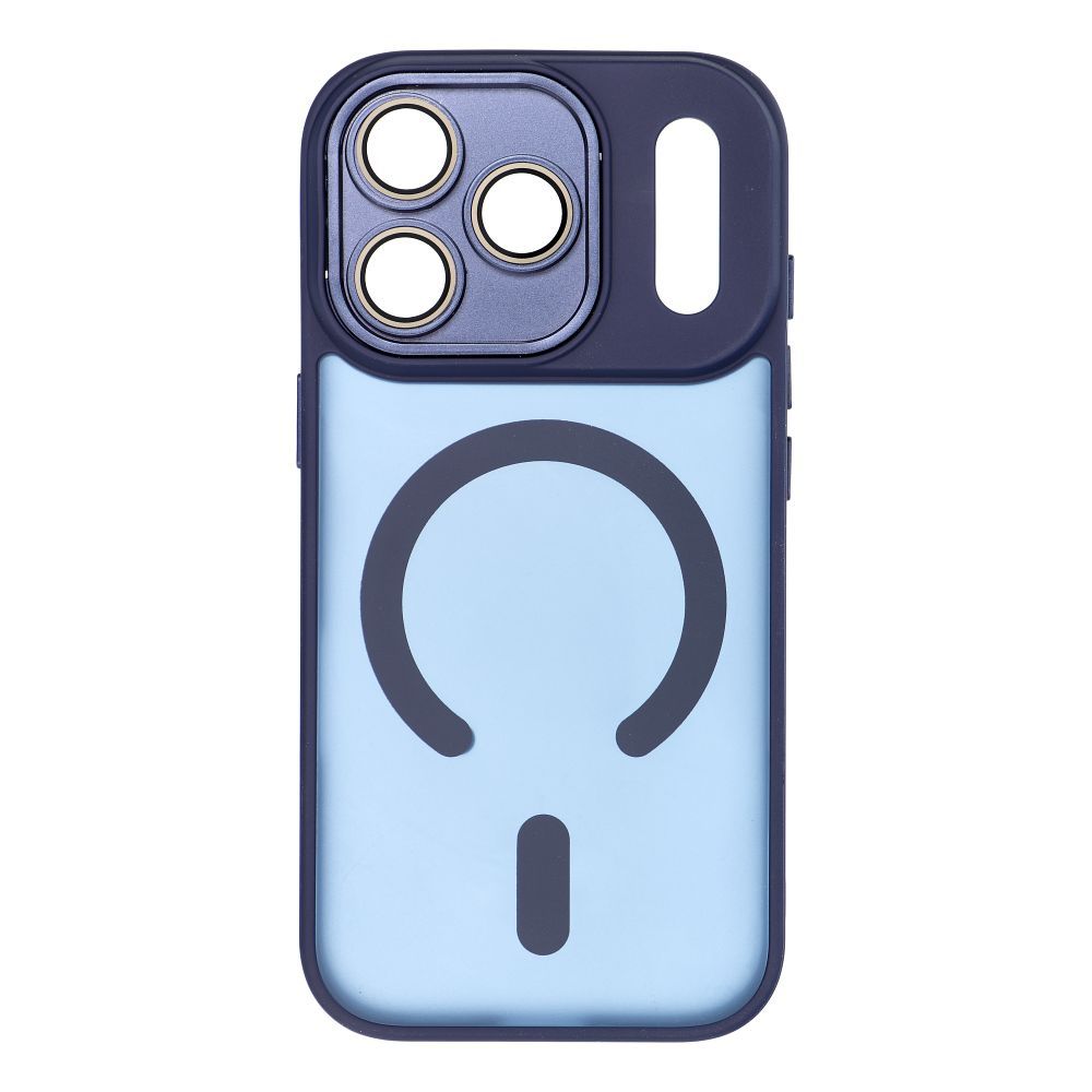 Case for iPhone 18 Pro / 17 Pro Variete Mag Cover compatible with MagSafe navy blue