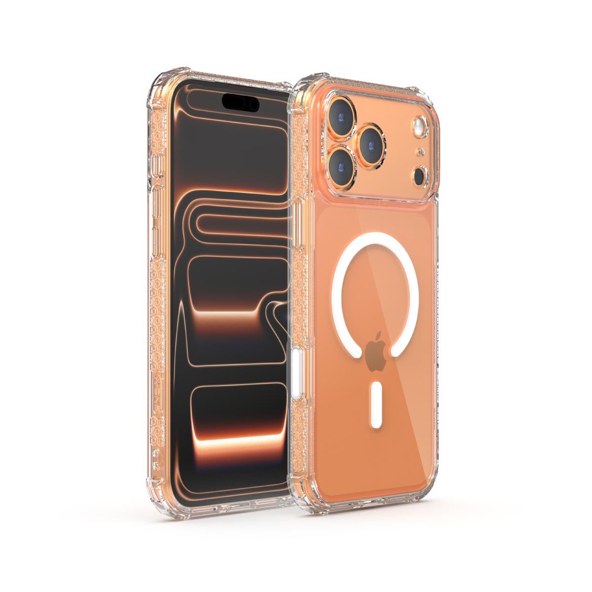 X-ONE Dropguard Pro compatible with MagSafe for iPhone 18 Pro Max / 17 Pro Max transparent