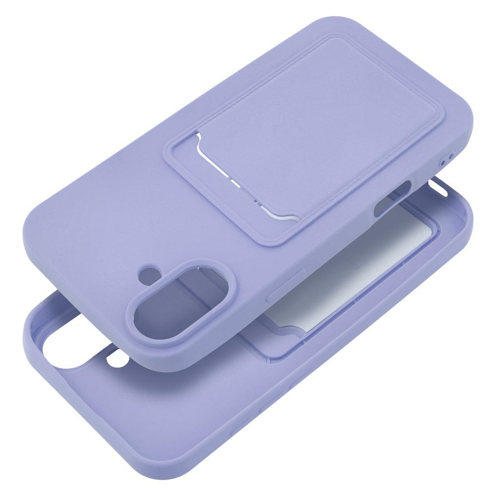 Futerał CARD CASE do IPHONE 16 Plus fioletowy