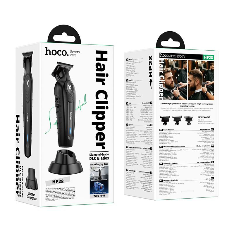 Hair clipper Hoco HP28 black