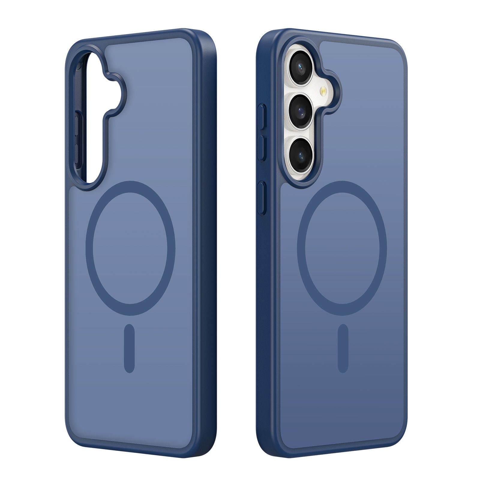 DUX DUCIS case YIND compatible with MagSafe for SAMSUNG S26 FE ciemnyniebieski