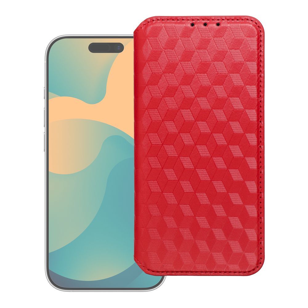Flip case for Samsung S27 PLUS Cubic Book red