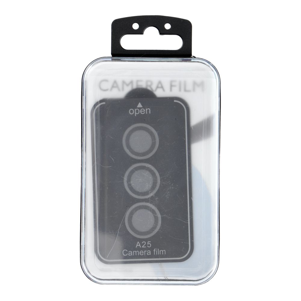 Osłona aparatu PROTECTOR 9H + aplikator do SAMSUNG A25 czarna