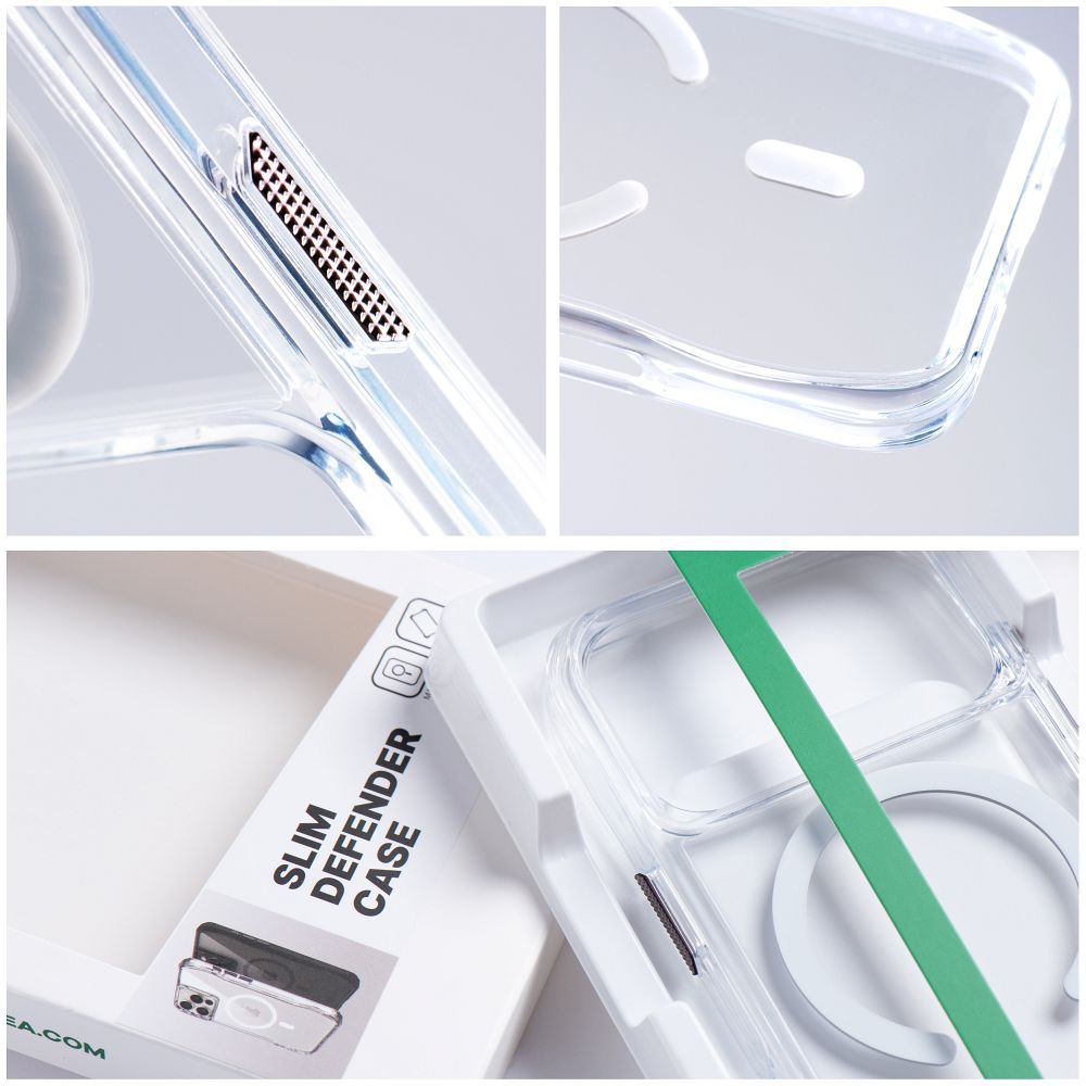 ROAR case SLIM DEFENDER compatible with MagSafe for IPHONE 18 Pro Max / 17 Pro Max transparent