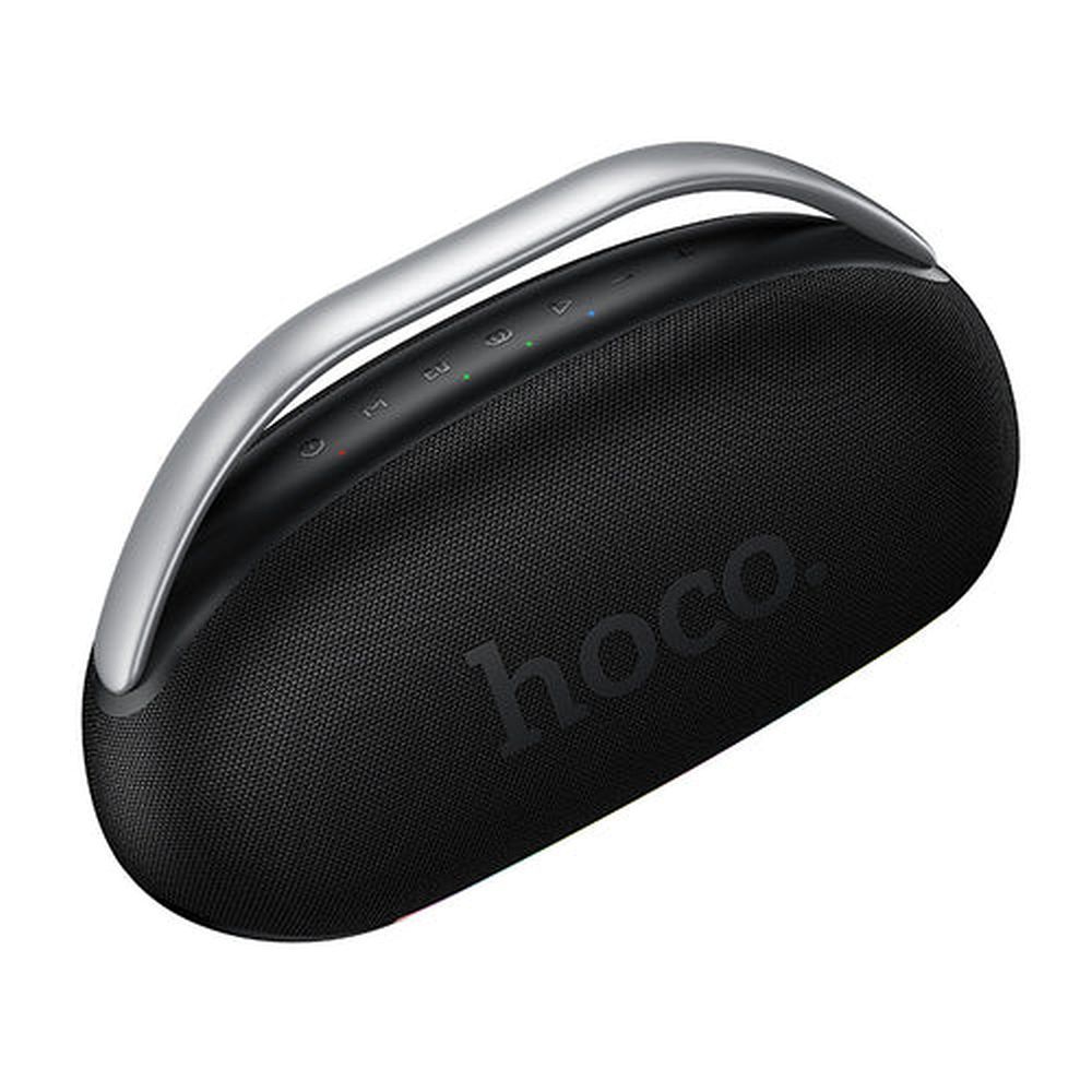 Wireless speaker 300W 8h + 2 x wireless microphons Hoco HT2 black