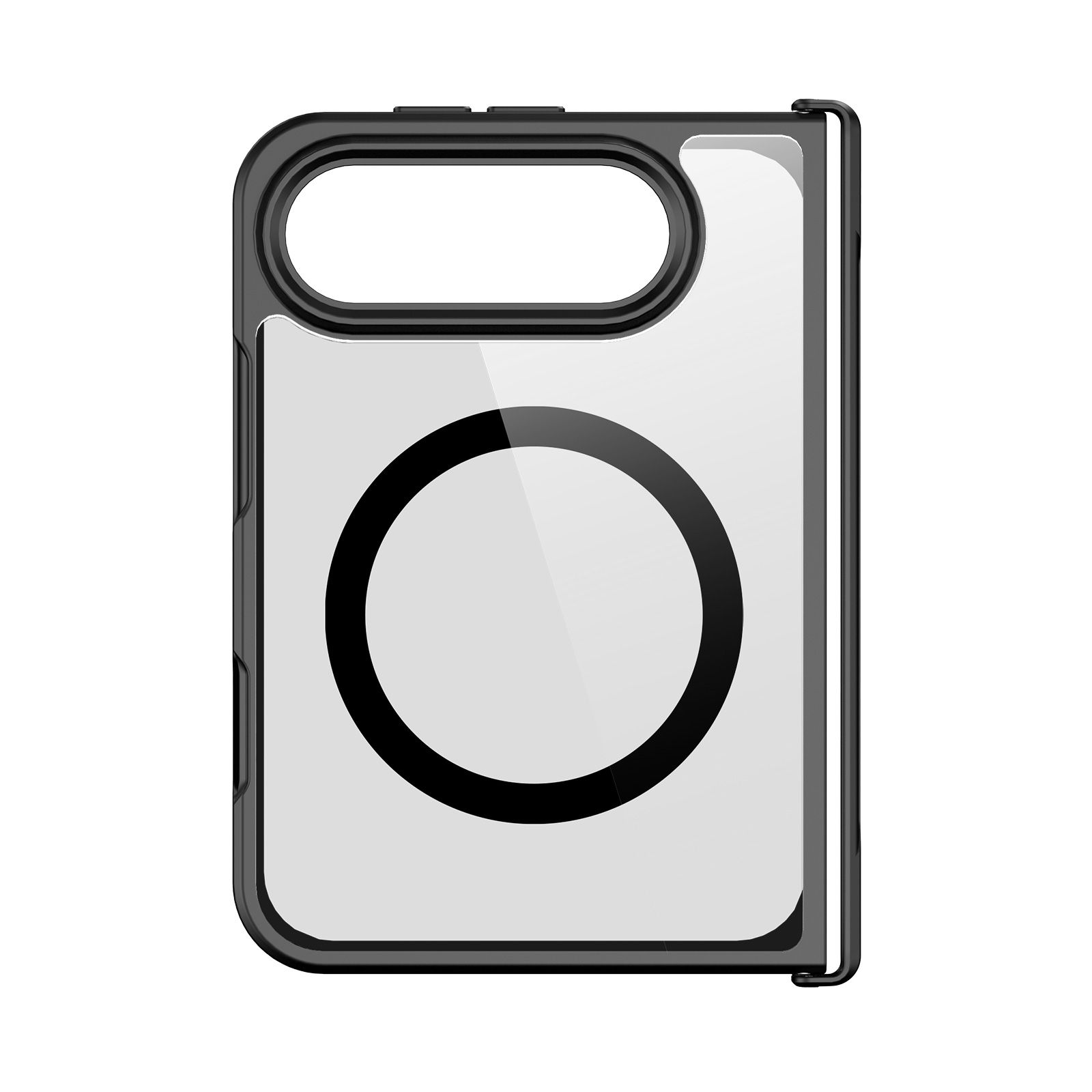 DUX DUCIS case AIMO MAG (Hinge Protection) compatible with MagSafe for iPhone Duo black