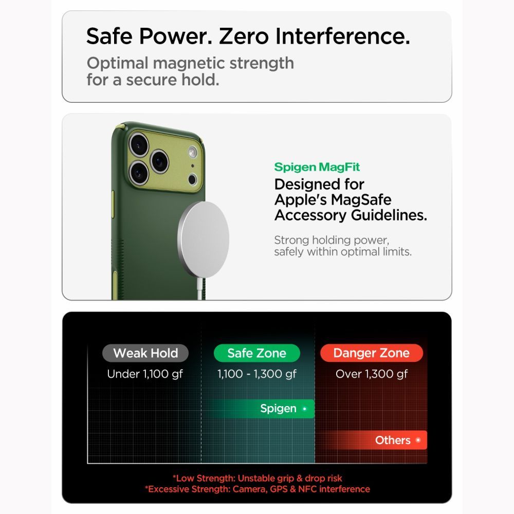 SPIGEN case NANO POP HYBRID compatible with MagSafe for IPHONE 18 Pro Max / 17 Pro Max avo green