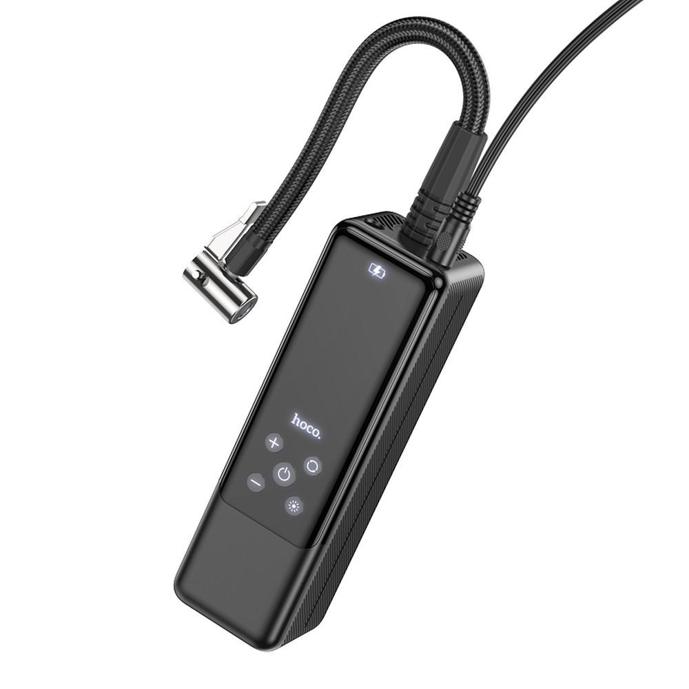 Kompresor samochodowy Hoco ZP5 czarny