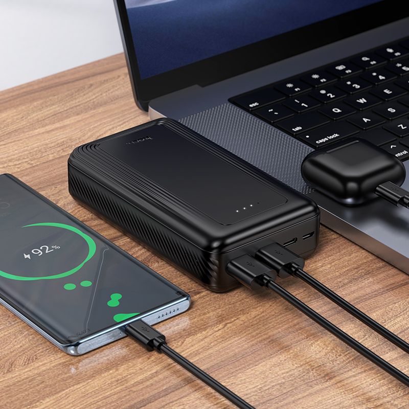 Powerbank Hoco 20000 mAh 2A J165A black