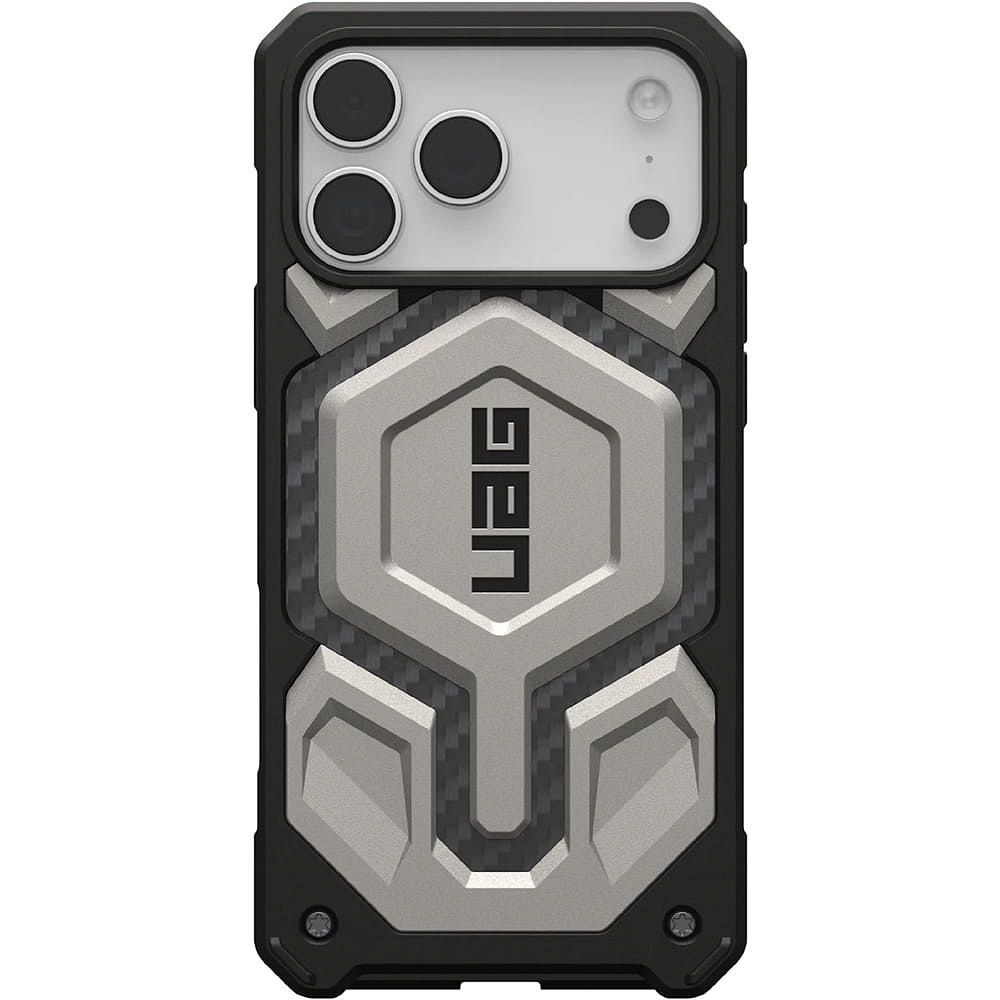 UAG Urban Armor Gear case Monach Pro compatible with MagSafe for IPHONE 18 Pro Max/17 Pro Max titanium