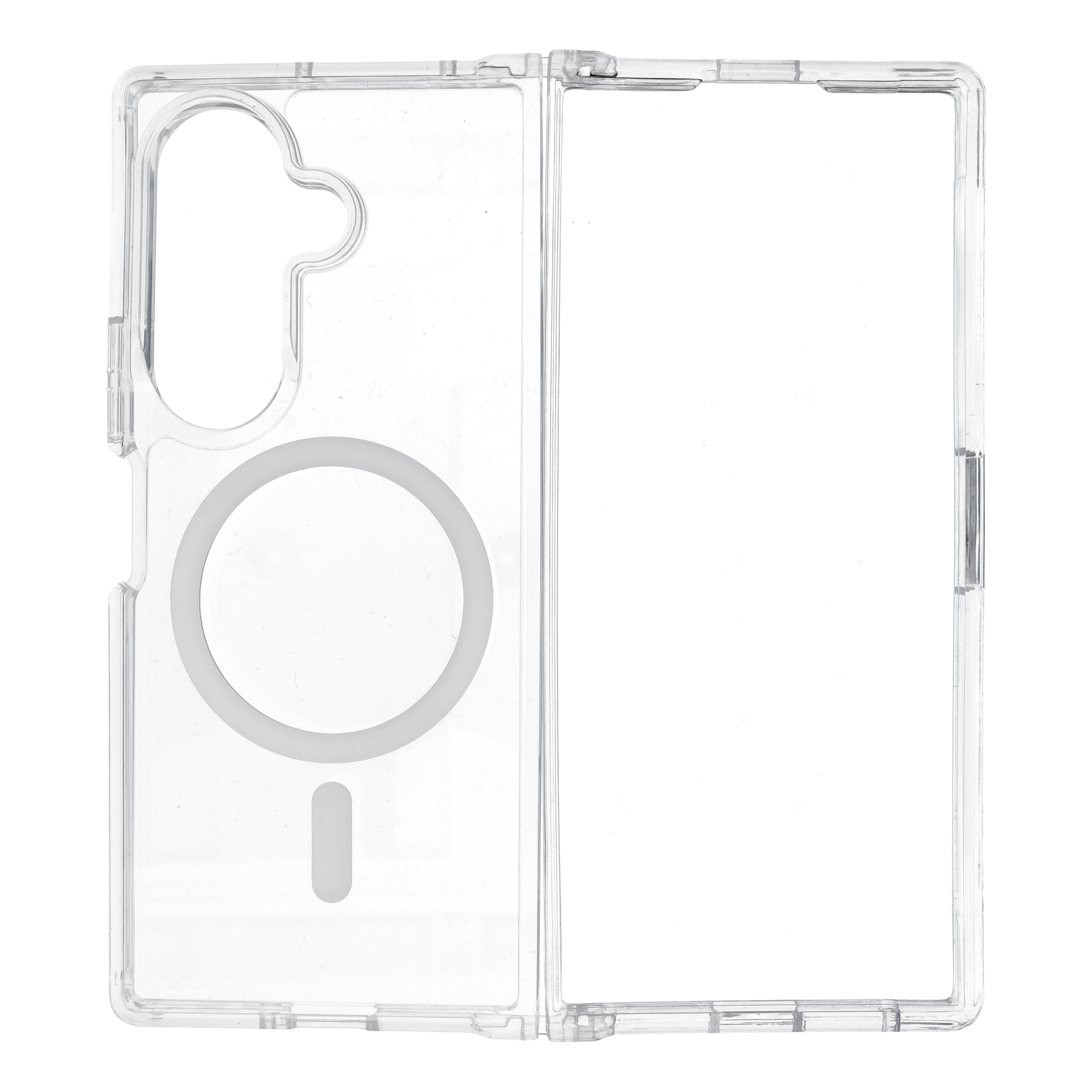 Case for Samsung Z Fold 8 Ultra 4sF-S Clear compatible with MagSafe transparent