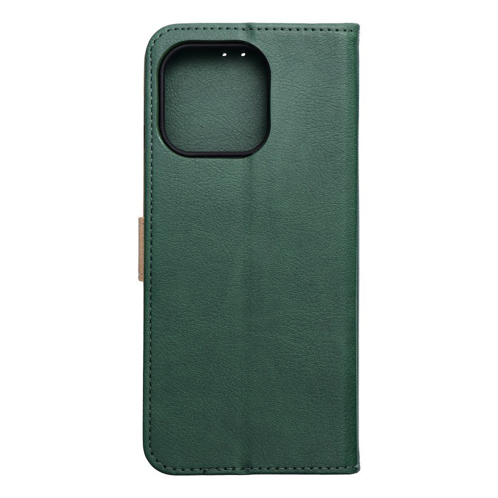 Flip case for Motorola G37 POWER Split Book green and gold