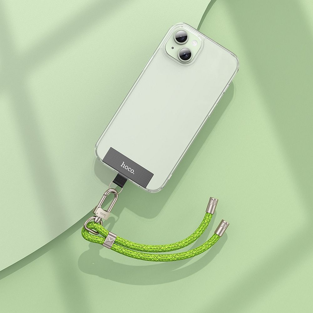 Smycz do telefonu na nadgarstek Hoco 0,21 m GH4 zielona
