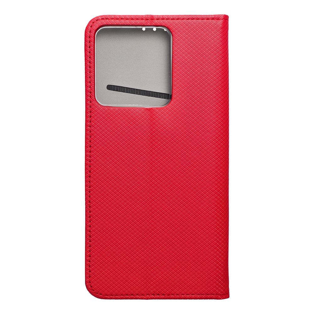 Kabura SMART CASE Book do XIAOMI Redmi Note 13 5G czerwony