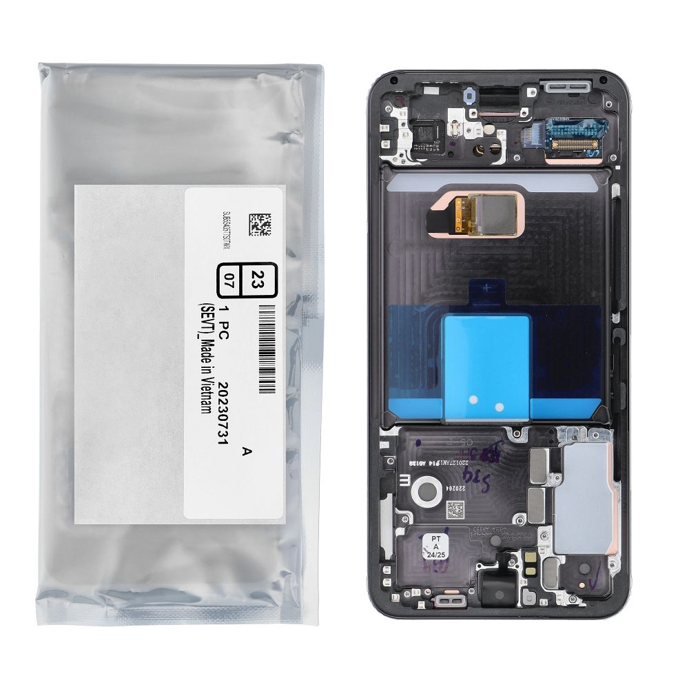ServicePack LCD Display SAMSUNG S22 S901 GH82-27520A Black