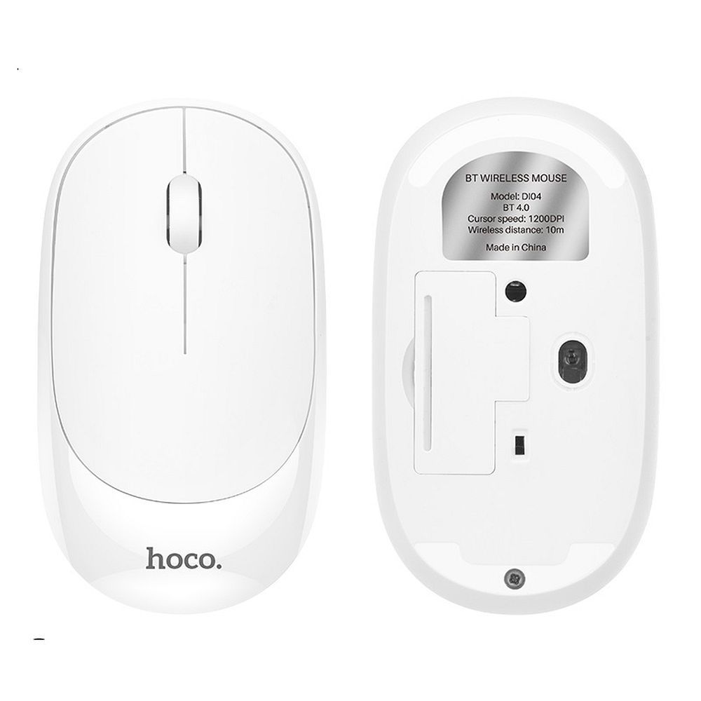 Wireless mouse Hoco 2,4G DI04 white