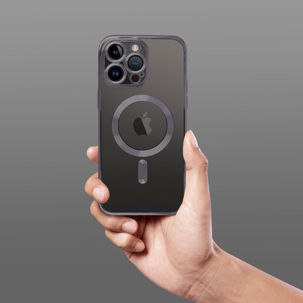 Futerał ELECTRO MAG COVER kompatybilny z MagSafe do IPHONE 15 Pro czarny