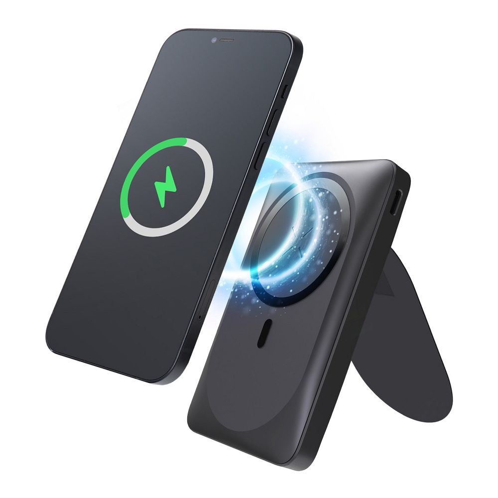 FORCELL F-ENERGY F10K2 MagStand powerbank compatible with MagSafe PD QC3.0 5A 20W 10 000 mAh black