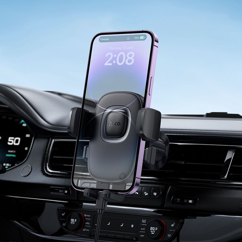 Car phone holder Hoco air vent H75 black