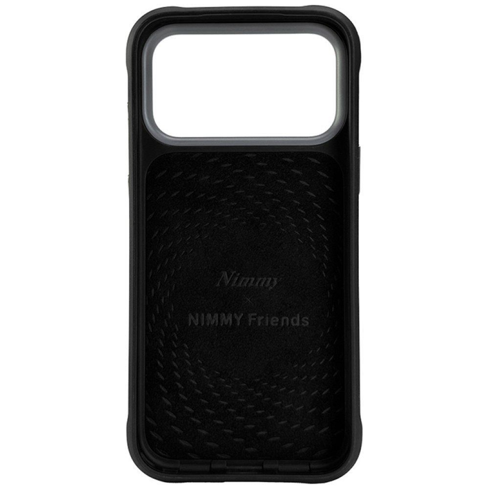 NIMMY case BIG EYED LYING GIANT PANDA compatible with MagSafe for IPHONE 18 Pro Max/17 Pro Max black