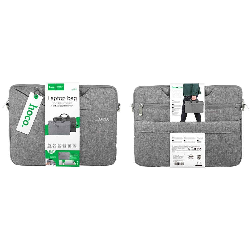 Torba na laptopa / tablet / netbook 15,6" Hoco GT4 szara