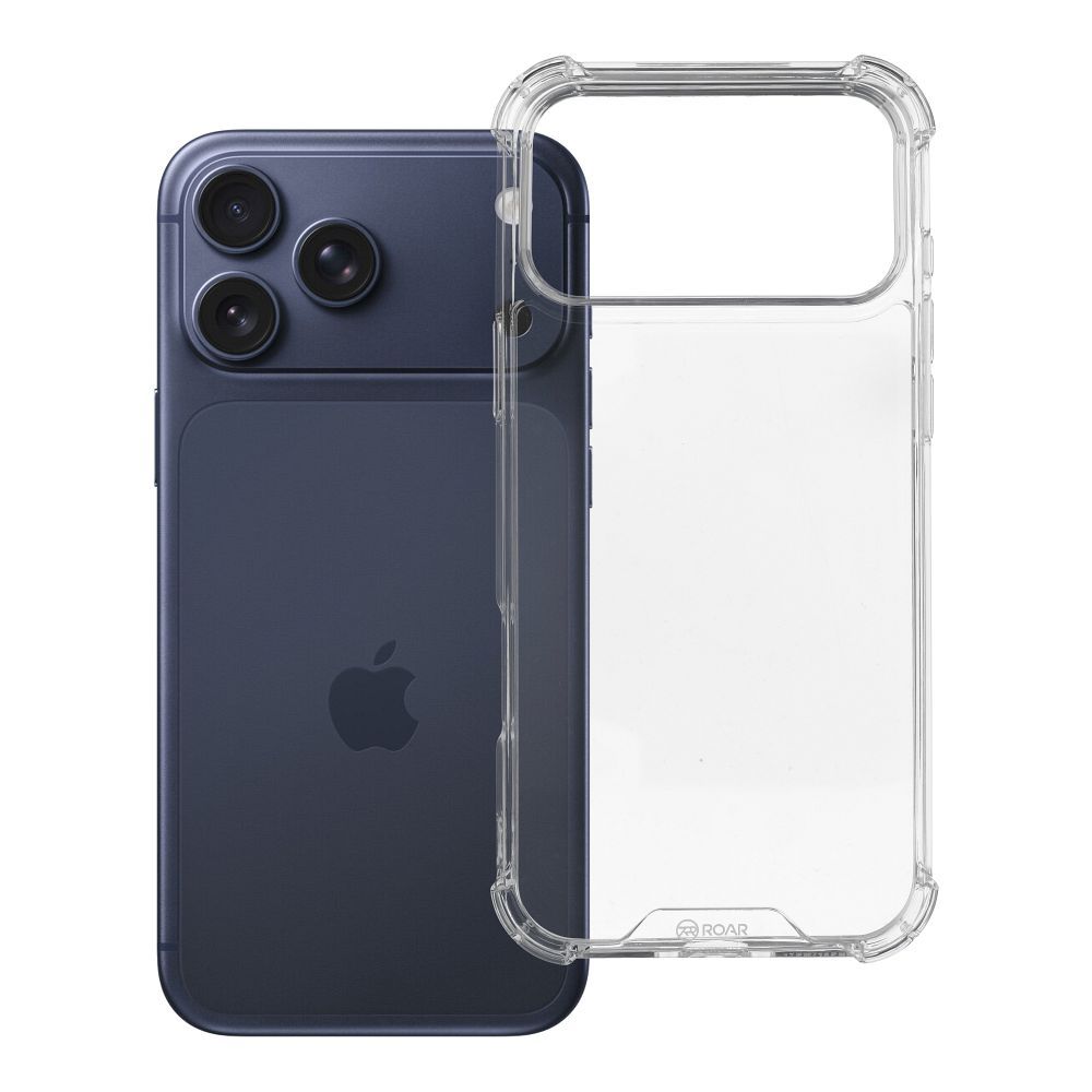 ROAR case ARMOR for Iphone 18 Pro Max / 17 Pro Max transparent