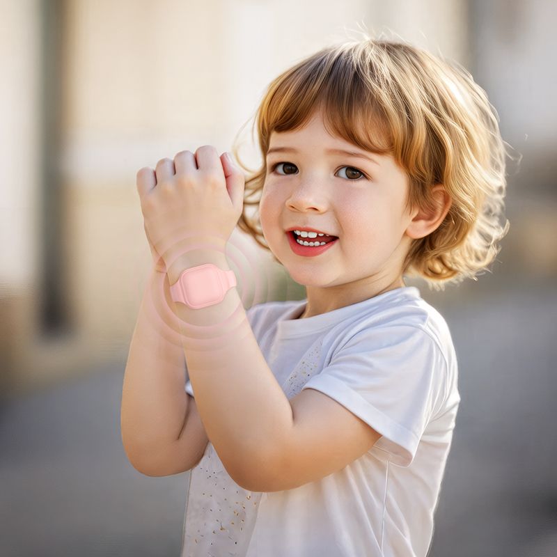 Locator compatible with Apple Find My Hoco E91E bracelet type gray