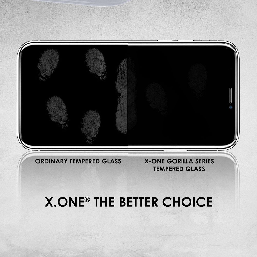 X-ONE Full Cover Extra Strong Matte - for iPhone 17 Air tempered glass 9H