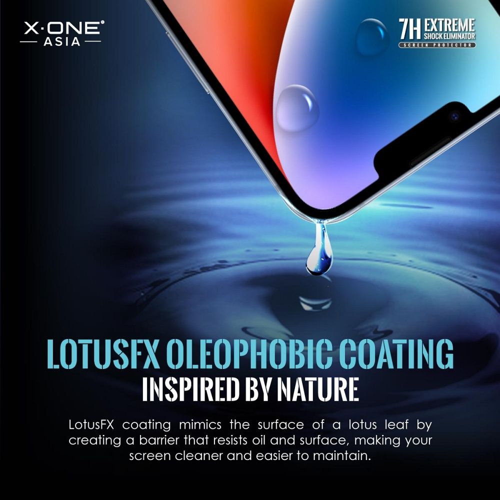 Protektor LCD X-ONE Extreme Shock Eliminator 4th gen. - do iPhone 14 Pro/15