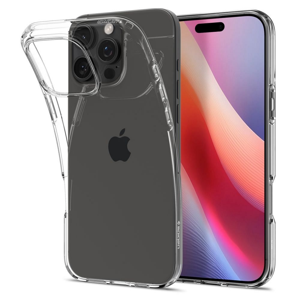 Case SPIGEN Liquid Crystal for IPHONE 16 Pro crystal clear