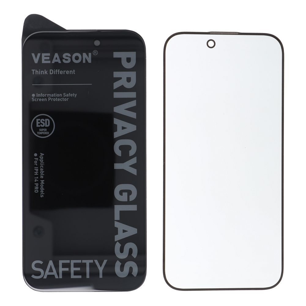 6D Pro Veason Privacy Glass  - for Iphone XS Max / 11 Pro Max black