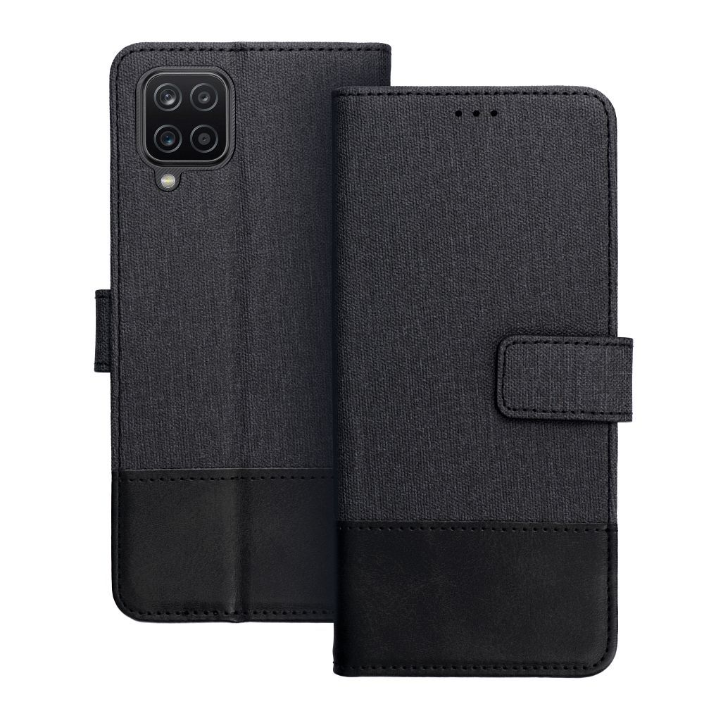 Flip case for Samsung A12 / M12 Gomma Book black