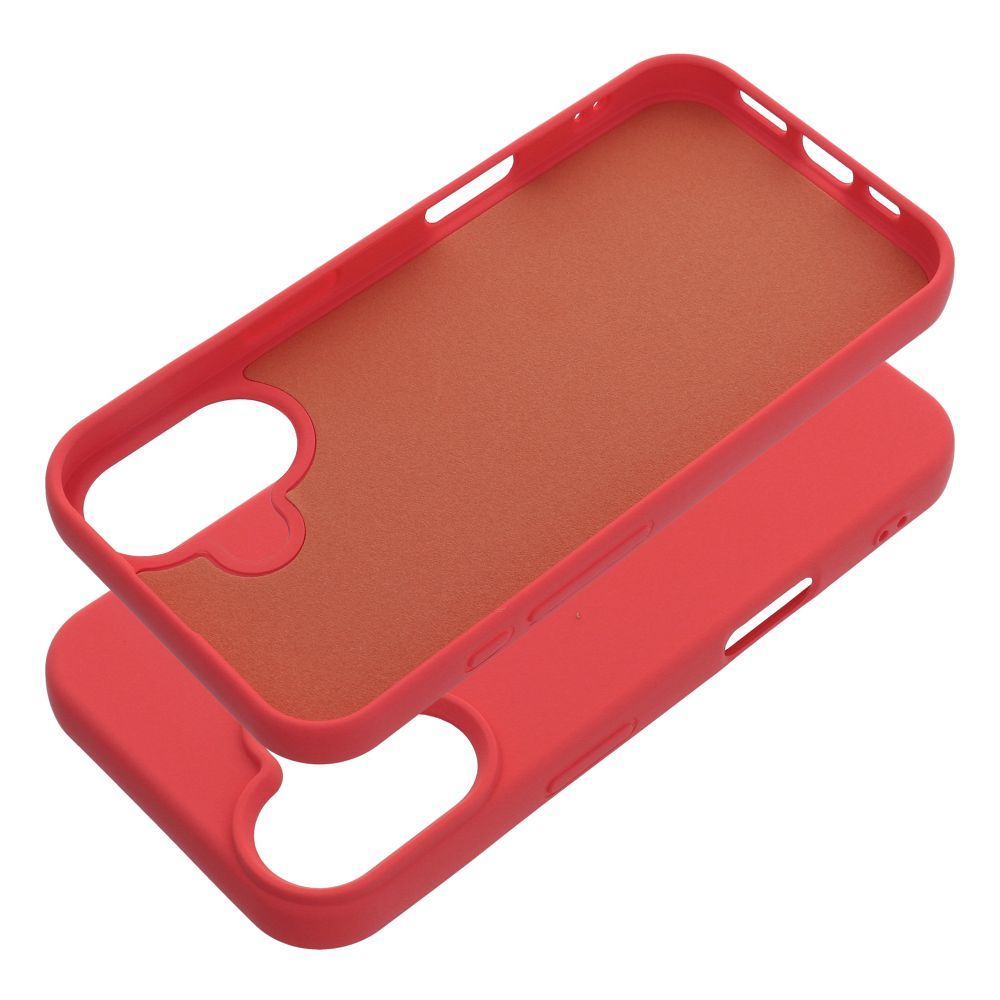 Futerał SILICONE do IPHONE 16 brzoskwiniowy