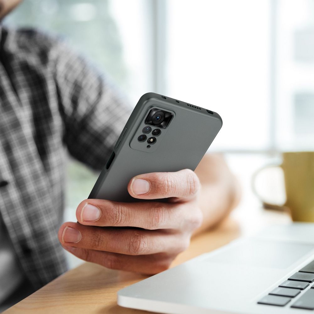 Futerał METALLIC do XIAOMI Redmi NOTE 14 Pro Plus 5G szary