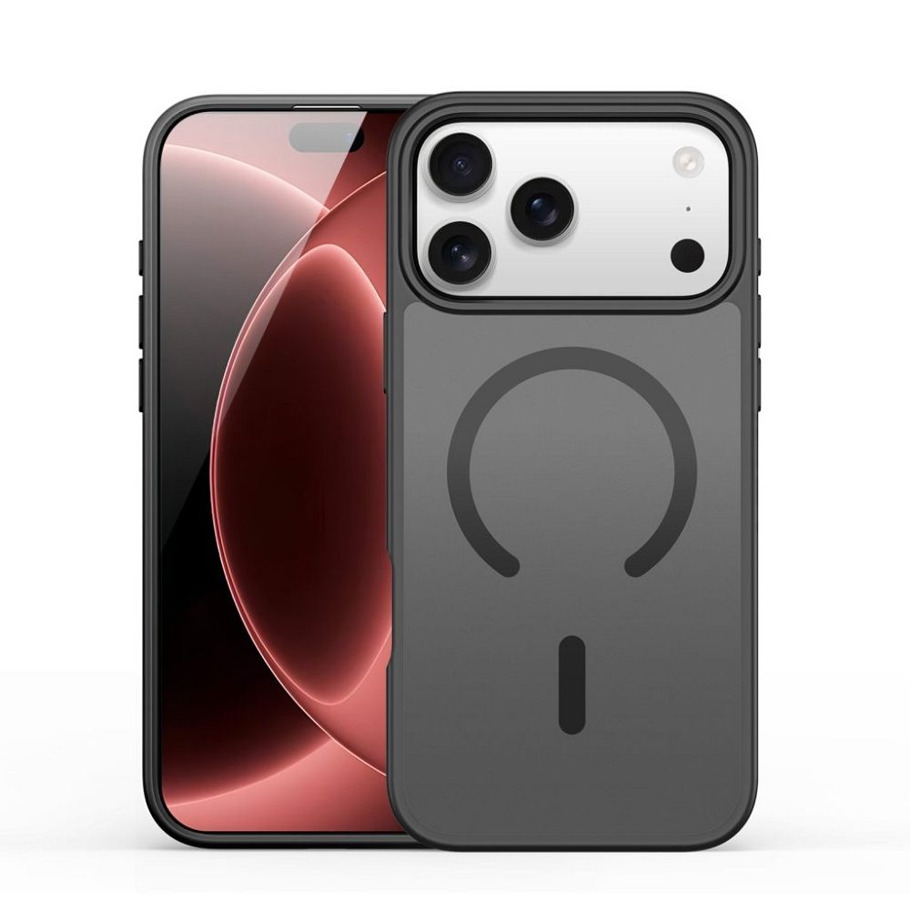 DUX DUCIS case YIND compatible with MagSafe for iPhone 18 Pro Max / 17 Pro Max (Open Ring Version) black