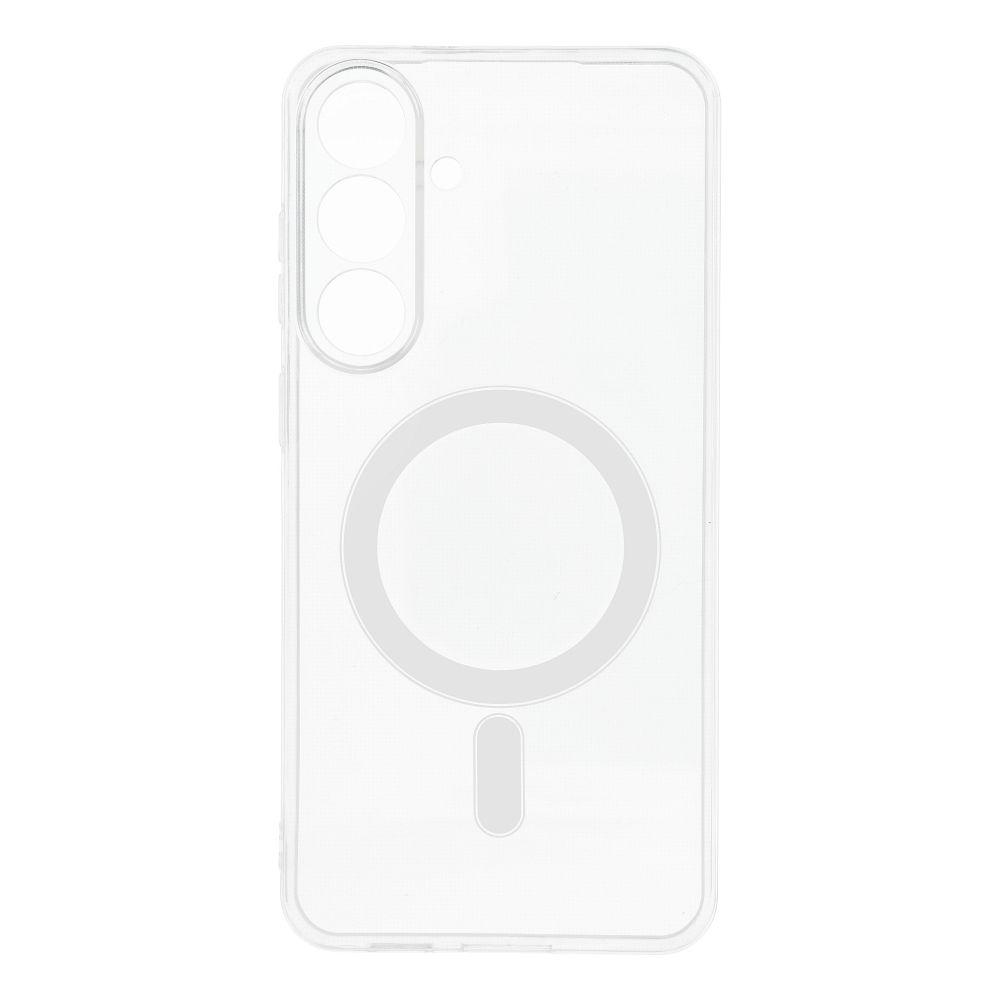 Case for Samsung S25 FE / S26 FE Clear Case 2 mm Mag Cover compatible with MagSafe (camera protection) transparent