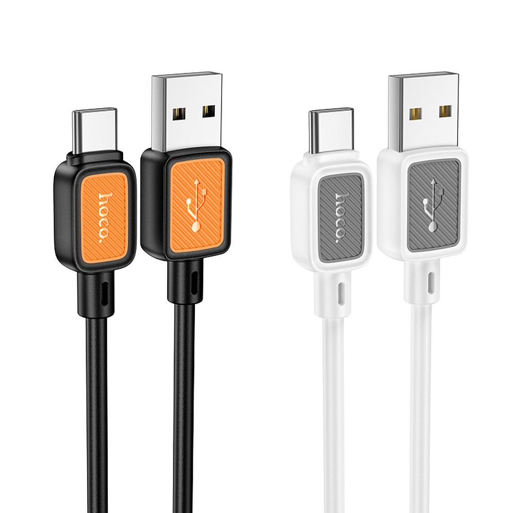 Cable USB A to USB C Hoco 3A 1 m X108 black