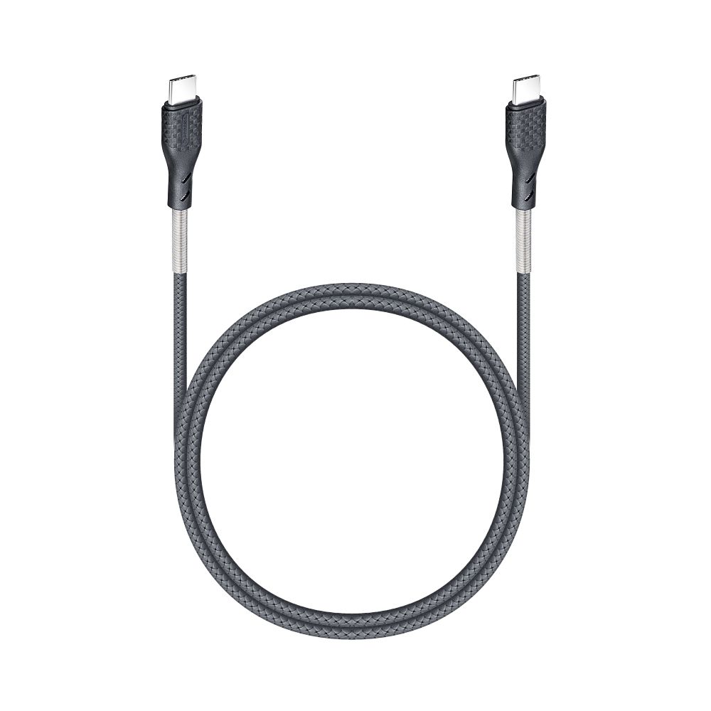 Cable USB C to USB C Forcell F-Energy QC4.0 PD 5A 240W Carbon 1 m CB-05C black