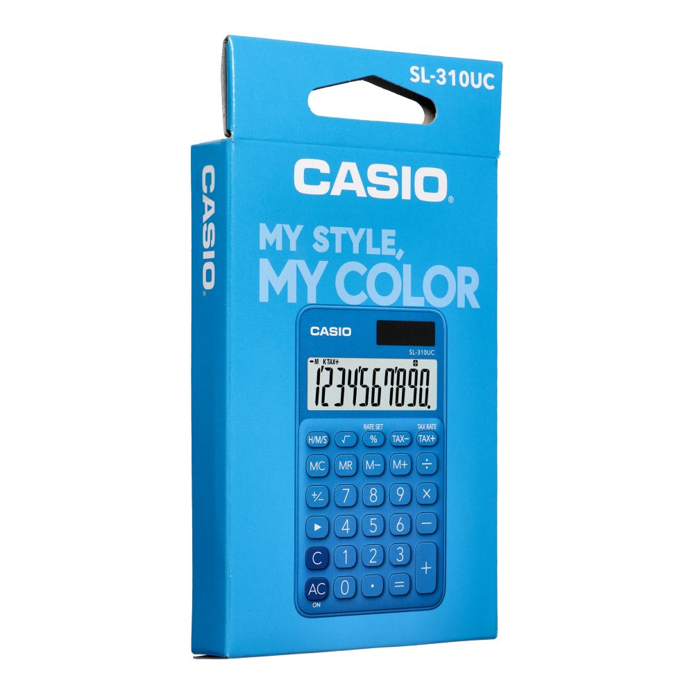 Calculator Casio SL-310UC-BU blue