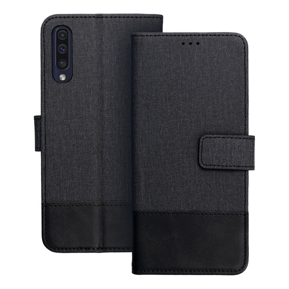 Flip case for Samsung A50 Gomma Book black