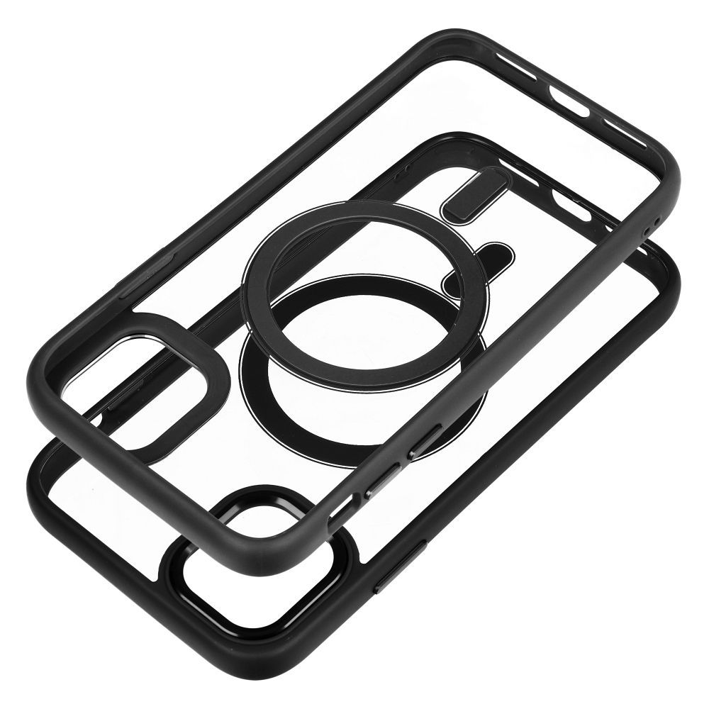 Futerał COLOR EDGE MAG COVER kompatybilny z MagSafe do IPHONE 11 czarny