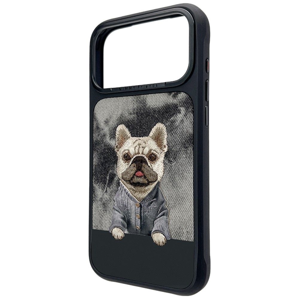 NIMMY case GENTLE PETS SERIES DOG compatible with MagSafe for IPHONE 18 Pro Max/17 Pro Max black