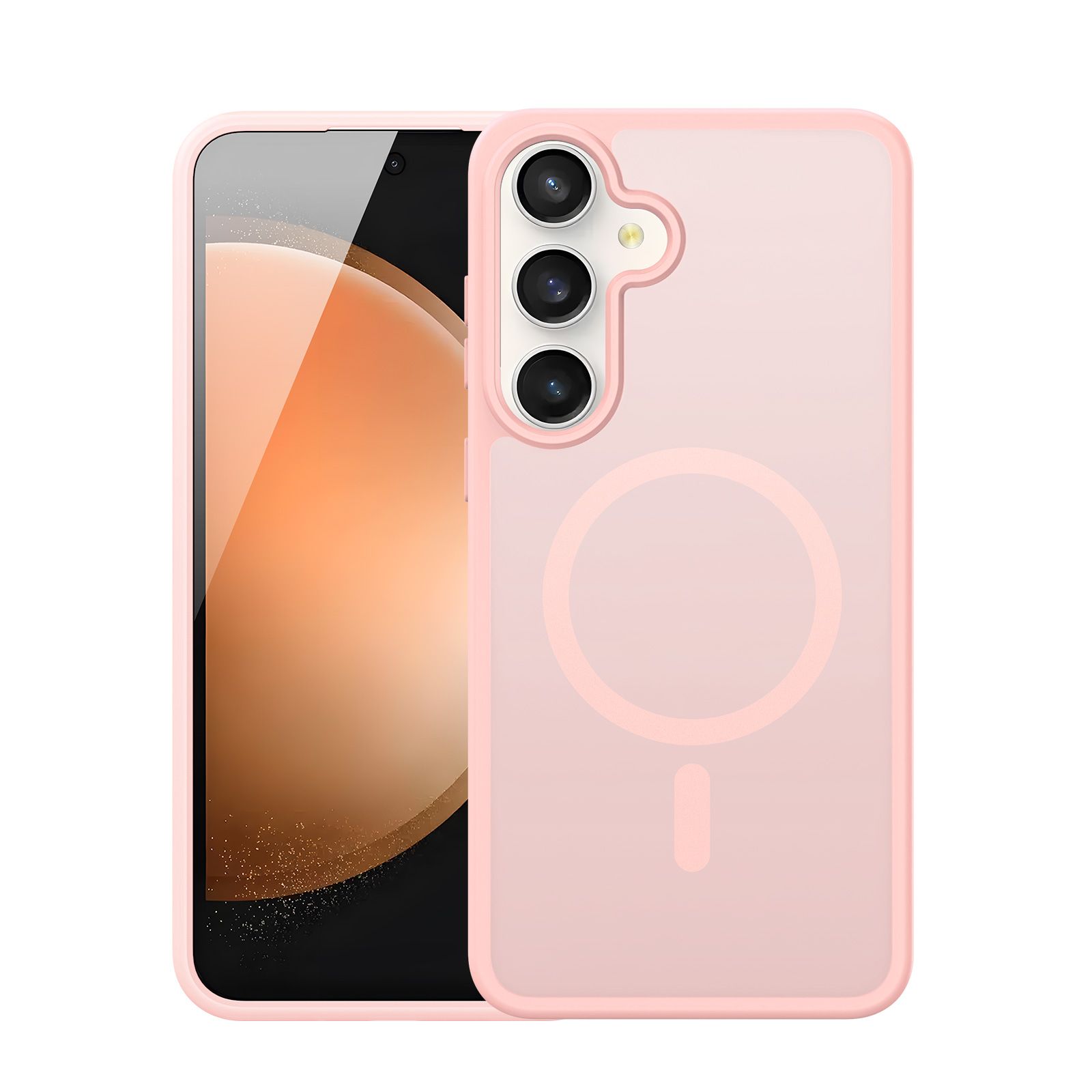 DUX DUCIS case YIND compatible with MagSafe for SAMSUNG S26 FE light pink
