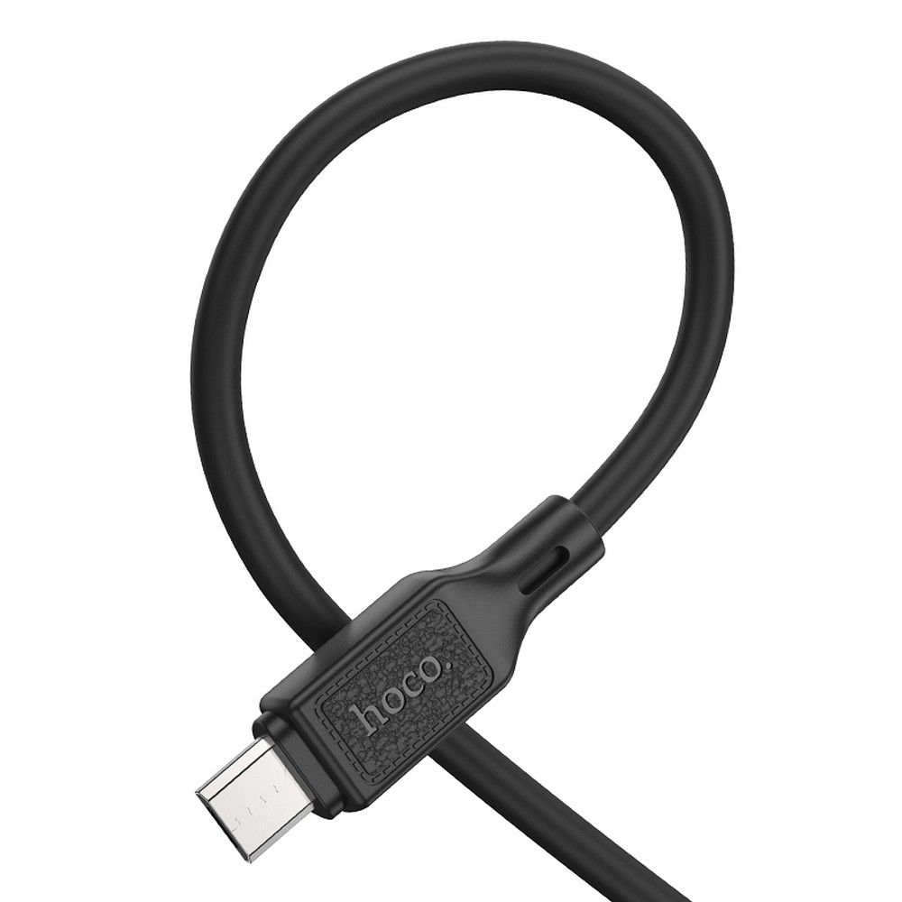 Kabel USB A do Micro USB Hoco 2,4A 1 m X90 czarny