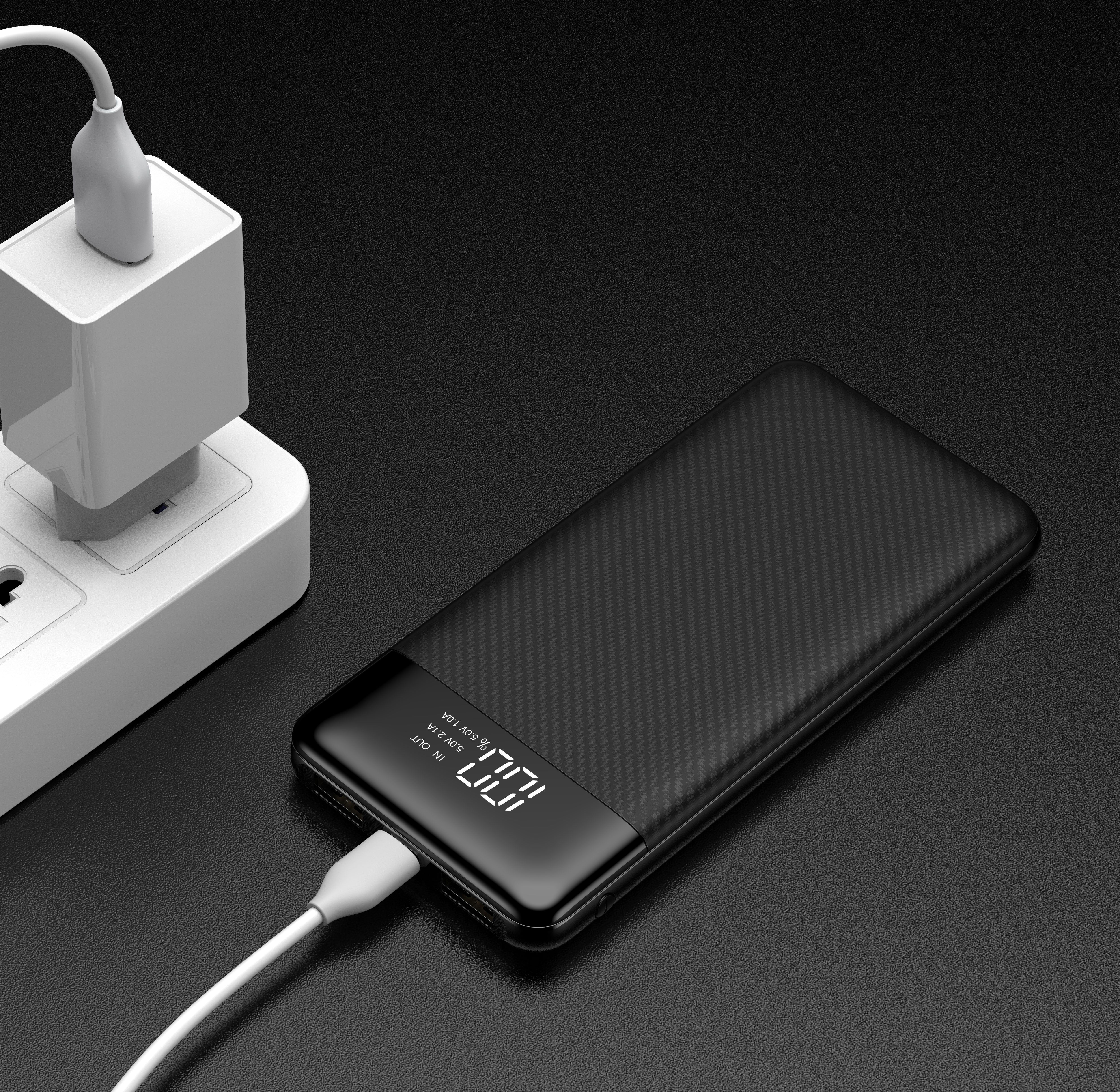 VEGER powerbank 10000 mAh L11 (W1087) czarny