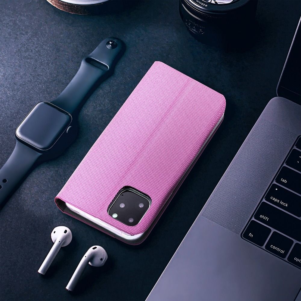 SENSITIVE Book case for SAMSUNG A20e  light pink