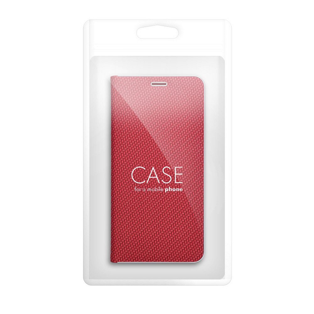 LUNA Book Carbon for SAMSUNG A21s red
